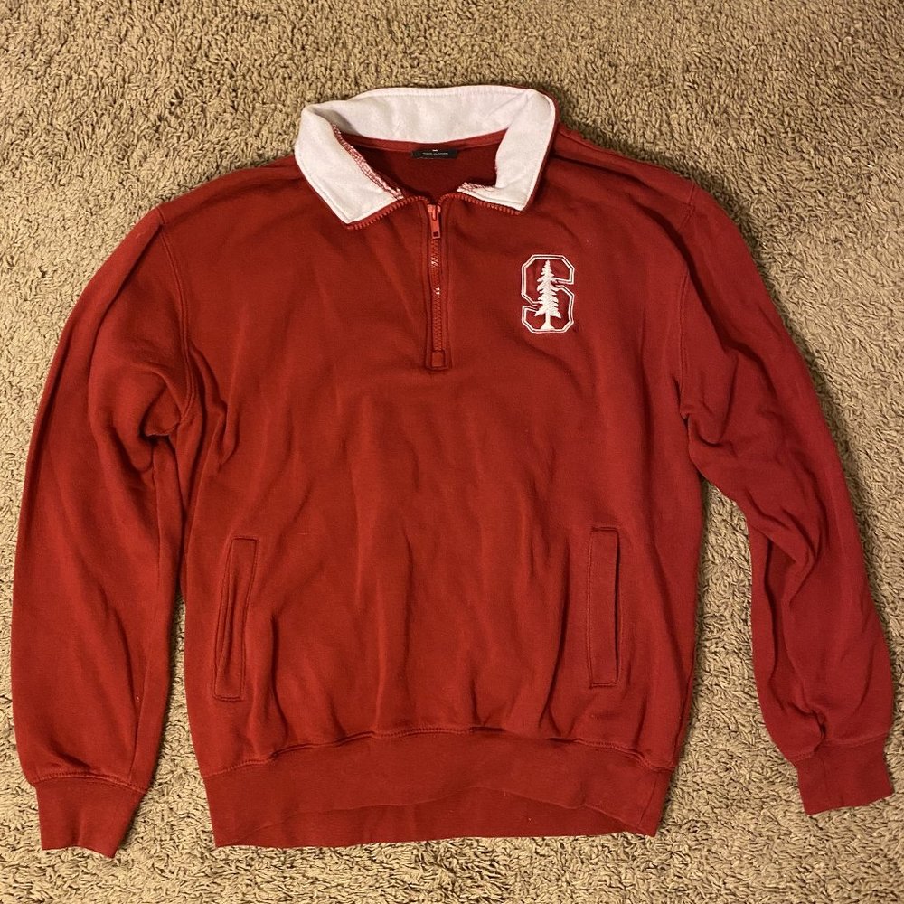 Colosseum  Stanford Cardinal Logo Quarter-Zip Jacket